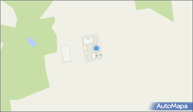 Adamów-Parcel, Ogarów Polskich, 31, mapa Adamów-Parcel