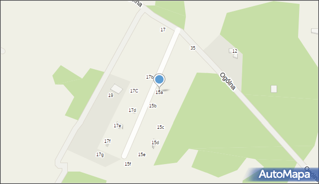 Arciechów, Ogólna, 15a, mapa Arciechów