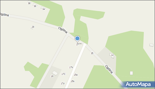 Arciechów, Ogólna, 17, mapa Arciechów