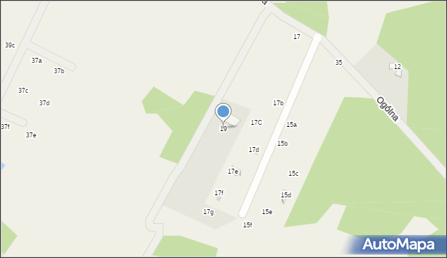 Arciechów, Ogólna, 19, mapa Arciechów