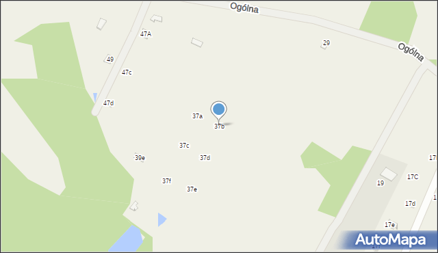 Arciechów, Ogólna, 37b, mapa Arciechów