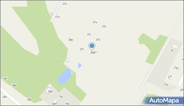 Arciechów, Ogólna, 37e, mapa Arciechów