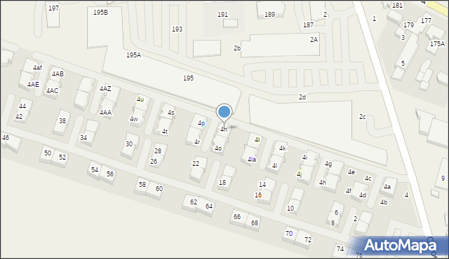 Babice Nowe, Ogrodnicza, 4n, mapa Babice Nowe