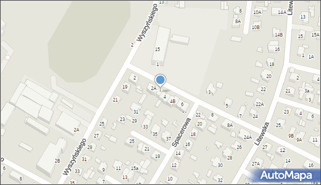 Chełm, Ogrodnicza, 2C, mapa Chełma