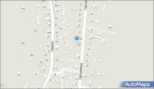 Dąbrowa Górnicza, Ogrodników, 22, mapa Dąbrowa Górnicza