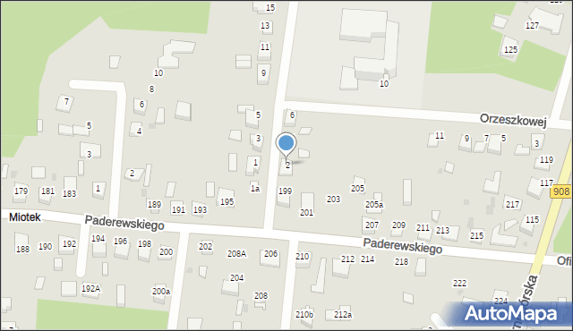 Kalety, Ogrodowa, 2, mapa Kalety