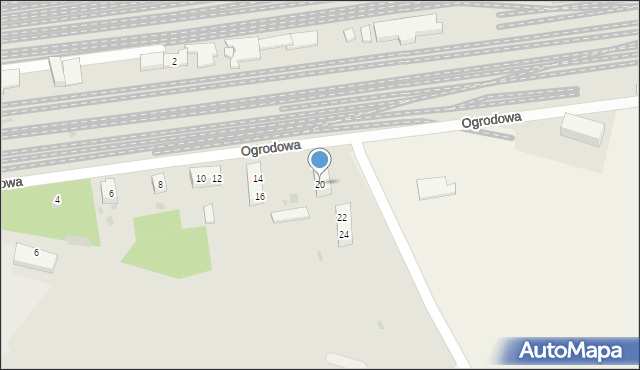 Kamieniec Ząbkowicki, Ogrodowa, 20, mapa Kamieniec Ząbkowicki