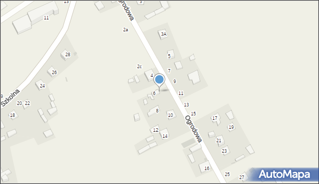 Karczmiska Pierwsze, Ogrodowa, 8A, mapa Karczmiska Pierwsze