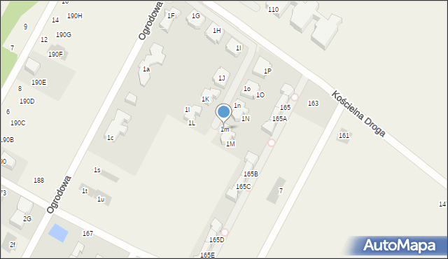 Kiełpin Poduchowny, Ogrodowa, 1m, mapa Kiełpin Poduchowny