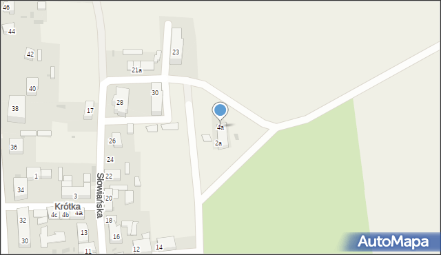 Kondratowice, Ogrodowa, 4a, mapa Kondratowice