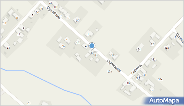 Kotowice, Ogrodowa, 6, mapa Kotowice