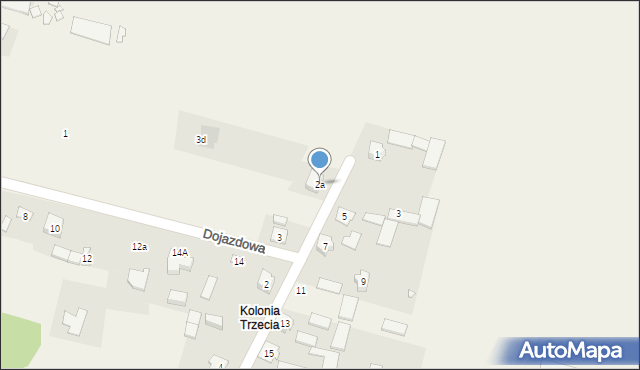 Kowale, Ogrodowa, 2a, mapa Kowale
