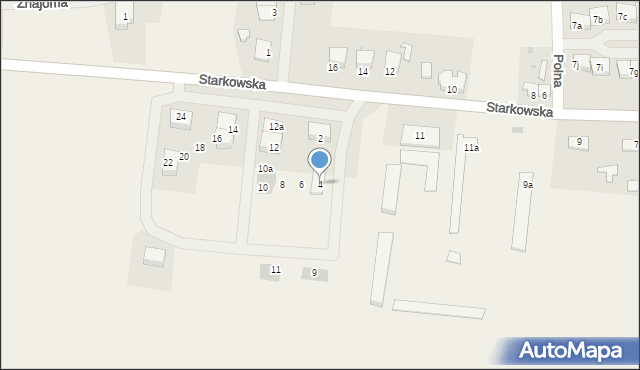 Kowalów, Ogrodowa, 4, mapa Kowalów