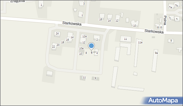 Kowalów, Ogrodowa, 6, mapa Kowalów