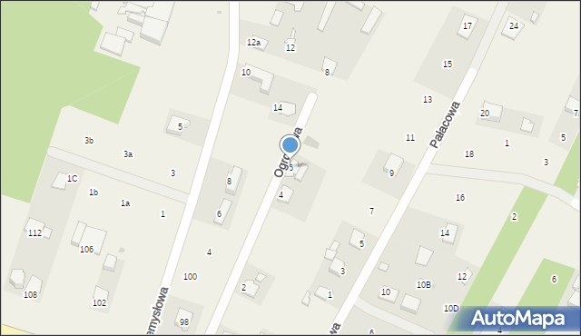 Mleczków, Ogrodowa, 6, mapa Mleczków