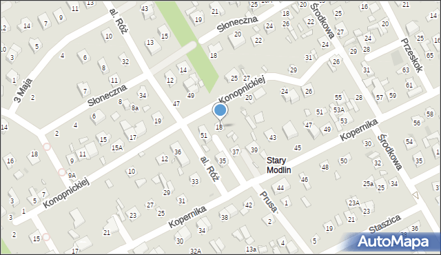 Nowy Dwór Mazowiecki, Ogrodowa, 12, mapa Nowy Dwór Mazowiecki
