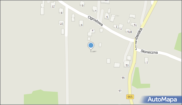 Nowy Wiśnicz, Ogrodowa, 4a, mapa Nowy Wiśnicz