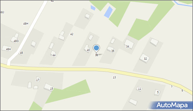 Oględów, Oględów, 38, mapa Oględów