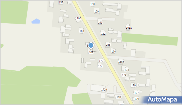 Ogonowice, Ogonowice, 168, mapa Ogonowice