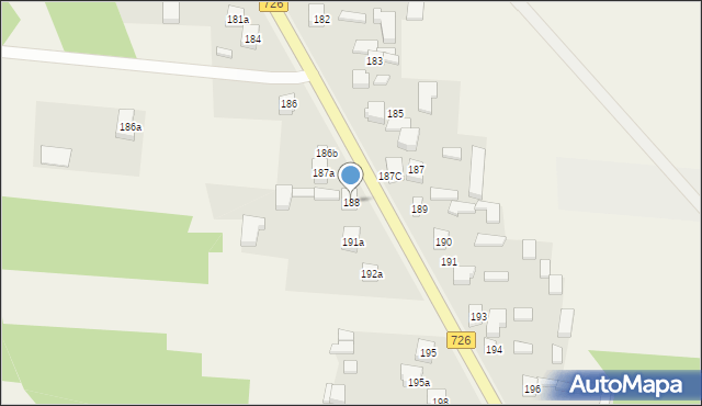 Ogonowice, Ogonowice, 188, mapa Ogonowice