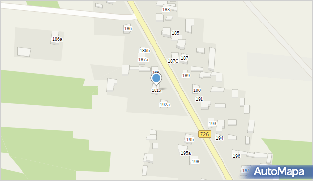 Ogonowice, Ogonowice, 191a, mapa Ogonowice