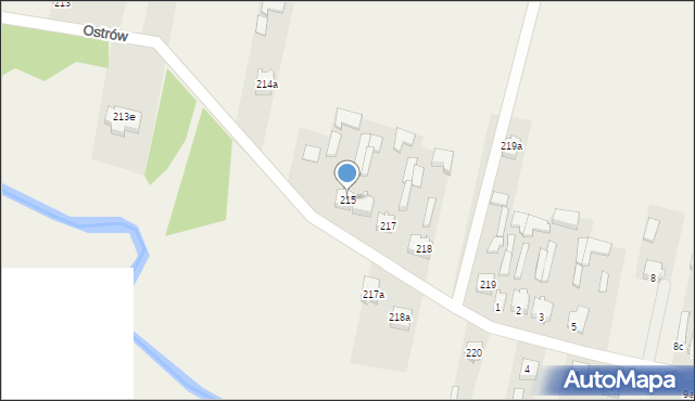 Ogonowice, Ogonowice, 215, mapa Ogonowice