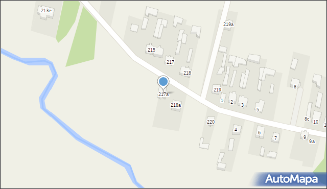 Ogonowice, Ogonowice, 217a, mapa Ogonowice