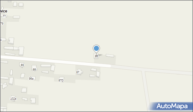 Ogonowice, Ogonowice, 86, mapa Ogonowice