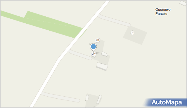 Ogonowo, Ogonowo, 2A, mapa Ogonowo