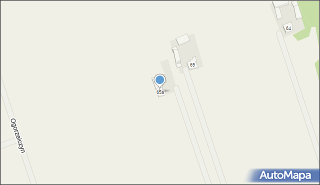 Ogorzelczyn, Ogorzelczyn, 65a, mapa Ogorzelczyn