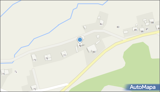 Ogorzelec, Ogorzelec, 79, mapa Ogorzelec