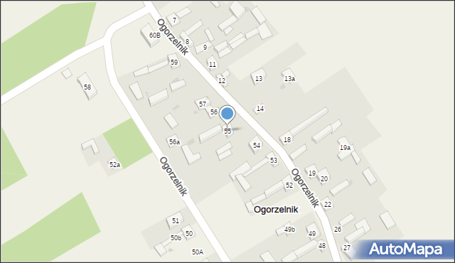 Ogorzelnik, Ogorzelnik, 55, mapa Ogorzelnik