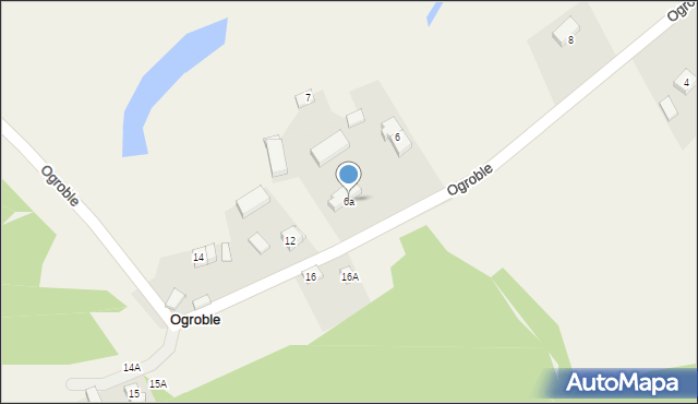 Ogroble, Ogroble, 6a, mapa Ogroble