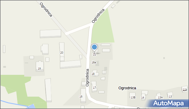 Ogrodnica, Ogrodnica, 21, mapa Ogrodnica