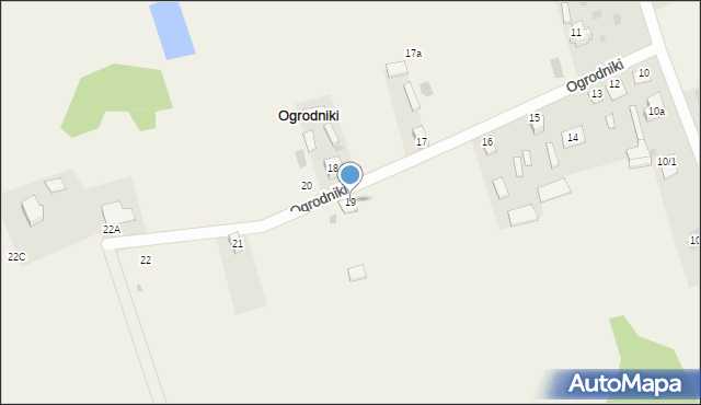 Ogrodniki, Ogrodniki, 19, mapa Ogrodniki