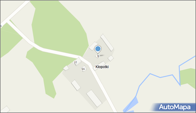 Ogrodniki, Ogrodniki, 9, mapa Ogrodniki