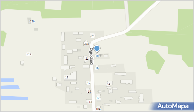 Ogrodniki, Ogrodniki, 18, mapa Ogrodniki