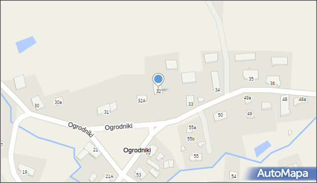 Ogrodniki, Ogrodniki, 32, mapa Ogrodniki