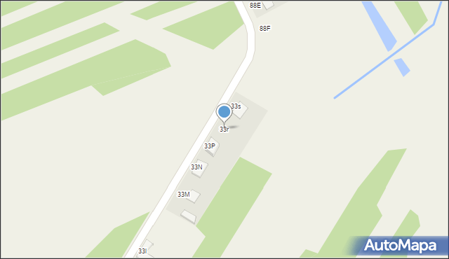 Ogrodzisko, Ogrodzisko, 33r, mapa Ogrodzisko