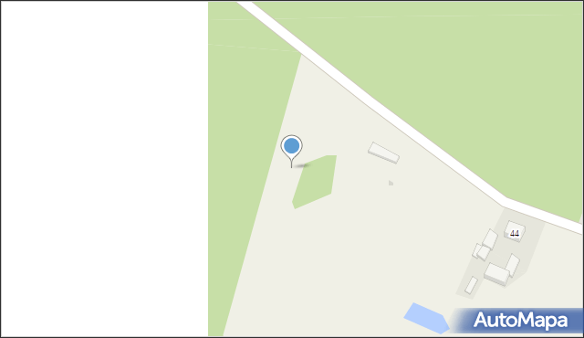 Ogrodzona, Ogrodzona, 44b, mapa Ogrodzona