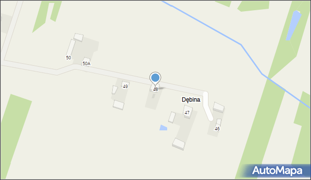 Ogrodzona, Ogrodzona, 48, mapa Ogrodzona