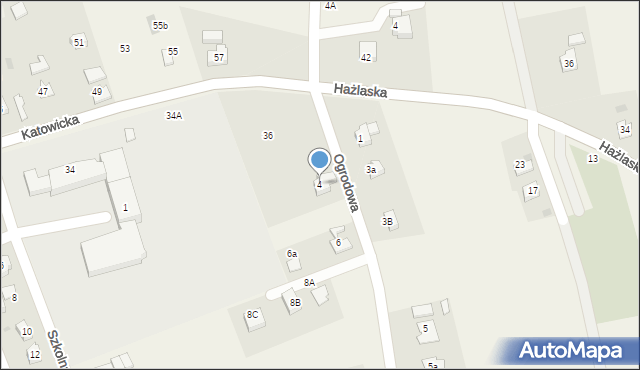 Pogwizdów, Ogrodowa, 4, mapa Pogwizdów