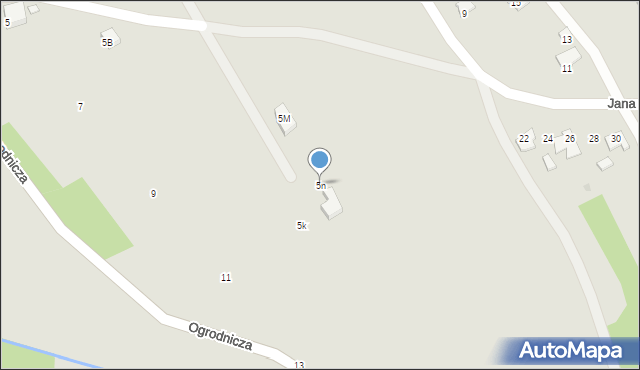 Ropczyce, Ogrodnicza, 5n, mapa Ropczyce