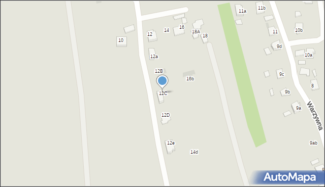 Ropczyce, Ogrodowa, 12C, mapa Ropczyce