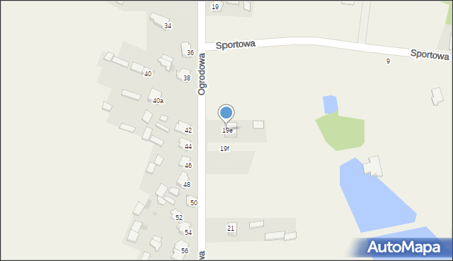Rzerzęczyce, Ogrodowa, 19e, mapa Rzerzęczyce