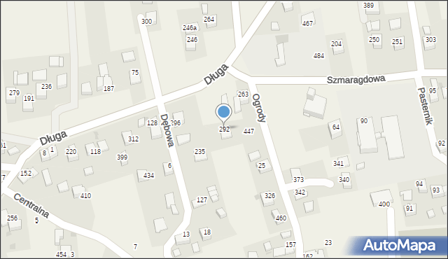 Rzozów, Ogrody, 4, mapa Rzozów