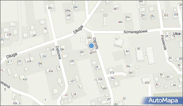 Rzozów, Ogrody, 6, mapa Rzozów