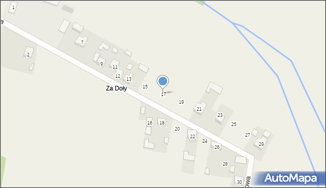 Smogorzów, Ogrodowa, 17, mapa Smogorzów