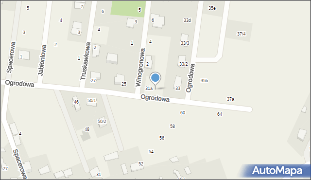 Sobolewo, Ogrodowa, 31b, mapa Sobolewo