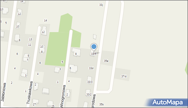 Sobolewo, Ogrodowa, 33/5, mapa Sobolewo